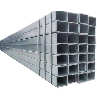 진열 된 정사 Tube 철 파이프 0.9mm Gi 퍼포레이트 된 분말 코팅 구조 철강 표면과 ASTM A53-2007 등급