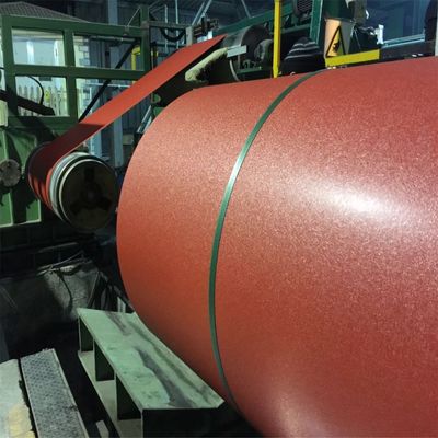 전면 페인트 스틸 코일 PPGI 주름 매트 컨테이너 제조용 코일 508mm 스틸 시트 코일 ID