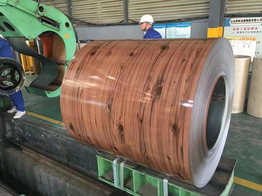 ASTM 표준 전차 가루화 된 PPGI PPGL 롤 색상 코팅 스틸 코일 지붕 판 Sirm 인증