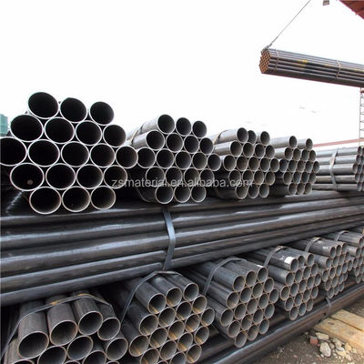 높은 수요 ASTM A53 A36 스케줄 40 탄소 강철 파이프와 함께 블랙 용접 및 ISO9001 인증서