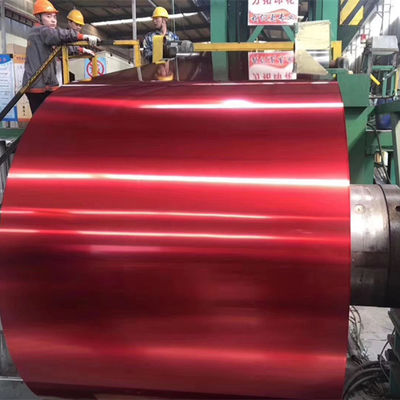 600-1500MM 너비 PPGI 스틸 코일 직판 판매용 ASTM JIS 진료 된 컬러 코팅 스틸