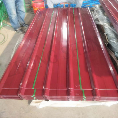 0.13mm-1mm 32 Gauge 0.23 mm 0.25mm 색상 코팅 Ppgi 지붕 엽 타일 Tolerance ±1% 및 ZINC 코팅 Z30-275g