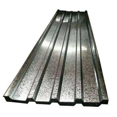 정규 스판글 IBR T 모양 0.5mm 0.6mm 0.7mm 두께 진크 코팅 Z120g GI 가루화 지붕 밸류에이션 엽판
