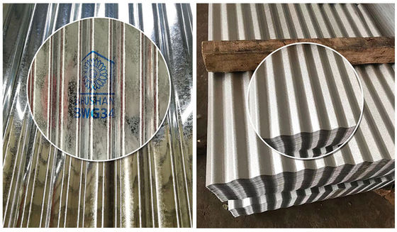 600-1500mm 너비 진크 IBR GI 진료 지붕 잎 0.6mm 두께와 로고 사용자 정의 옵션