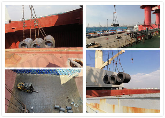 HR ASTM A36 A283 핫 롤드 온화 스틸 엽 코일 / 온화 탄소 스틸 판 / 철 핫 롤드 HRC Q235B SS400 스틸 코일 스트립