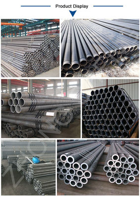 ASTM 표준 탄소 매듭 없는 철강 파이프 A106B A519 30인치 40인치 ±1% 허용량으로 제조