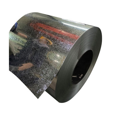 완전 하드 가설 된 철강 엽 코일 롤 스트립 0.55 * 160mm 목재 팔레트 포장 GL 진크 코팅 금속 엽