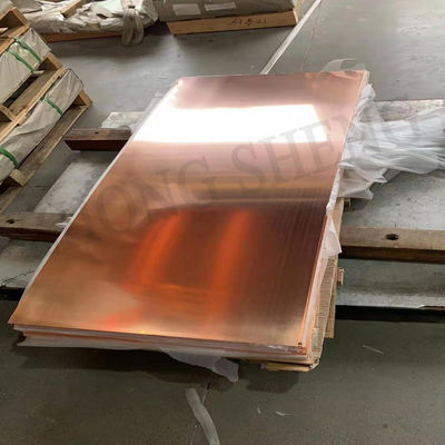 3mm 두께 8 x 4 피트 구리판 ASTM C18150 C18200 C17200 C1720 제품용 원료 및 비연금 재료
