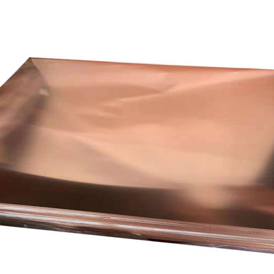 맞춤형 구리 엽 뚫린 구리 얇은 엽 엽 굽기 용 0.3mm 길이 1000mm-12000mm