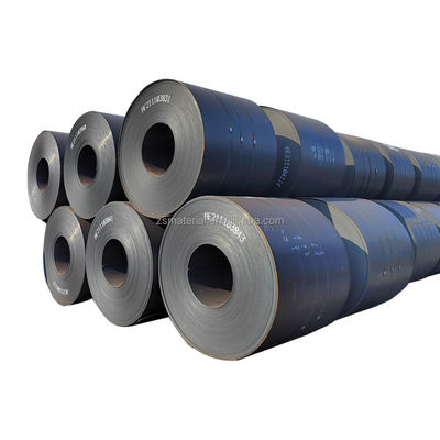 1501-2000MM 너비 가벼운 탄소 강철 엽 코일 1.5mm 1.6mm Q195 Q235 GB 열로 굴린 합금 탄소 강철 코일