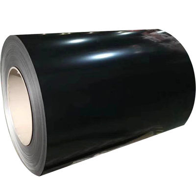 JIS/BS/EN/ASTM 표준 적색 파란색 초록색 전차로 칠한 PPGI 코일을 위한 100-1500MM 너비 컬러 코팅 스틸 코일