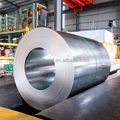 가장 좋은 진료 스틸 코일 핫 덤프 / 콜드 롤 JIS ASTM DX51D SGCC 30-275g / m2 진크 코팅