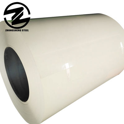 ASTM/AISI/SGCC/CGCC/TDC51DZM/TDC52DTS350GD/TS550GD/DX51D Z Q195-q345 이라크 시장 표준 패키지용 흰색 PPGI 코일