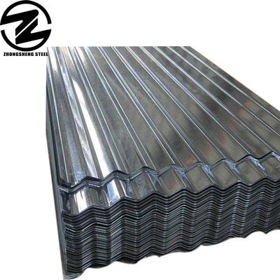 28 가이드 0.5mm 두꺼운 굴곡 된 잎 다른 확장 너비 옵션과 3601-3660mm 길이와 함께  galvanized 지붕 잎