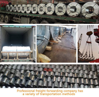 ASTM/AISI/SGCC/CGCC/TDC51DZM/TDC52DTS350GD/TS550GD/DX51D Z Q195-q345 진크 코팅 30-275g/m2 열로 담긴 진료제철 코일