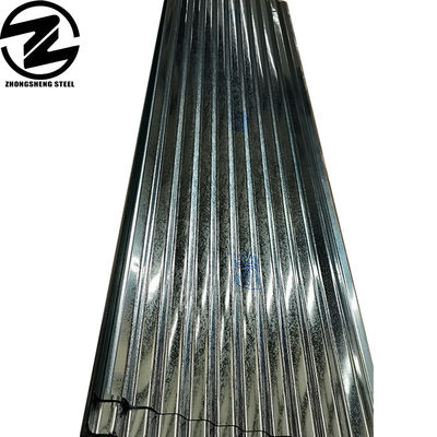 0.6mm 0.8mm 1.2mm Z80g Z100g Gi 진크로 코팅 된 철강 잎 건설 산업 진료 철강 호러비드 지붕 잎