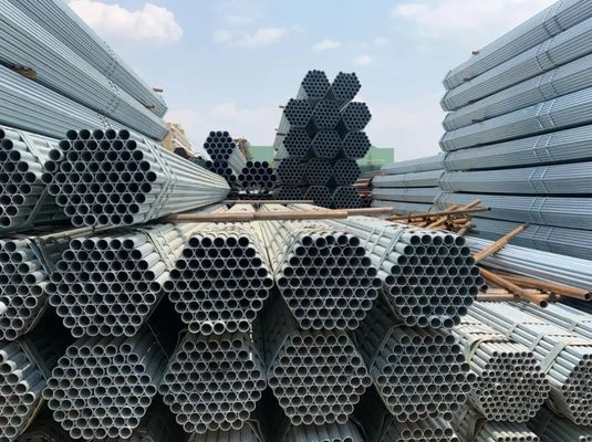 168.3mm 열로 담긴 진열 된 원형 철강 파이프 BS 표준 및 API 5L 표준에 따라 제조 된 길이 1-6m