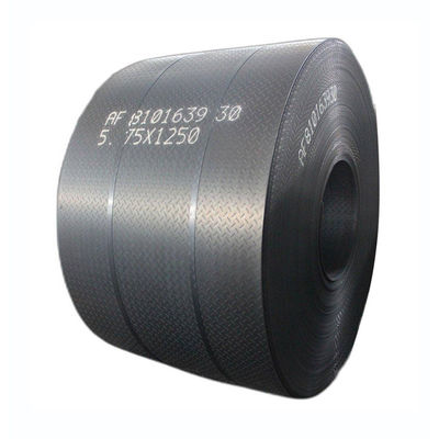 열로 굴린 ASTM a36 ss400 q235 2.5mm 3.5mm 온건 스틸 체크 플레이트