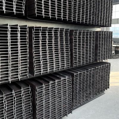 탄소 강철 H 빔 W8x13 H형 건설용 강철 허용률 ±1% 플랜지 두께 7-34mm