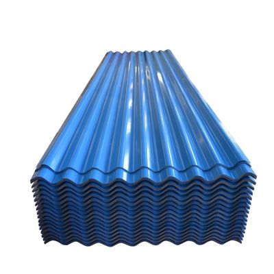 Galvalume 및  galvanized 옥상 엽  관람을 위한 corrugated 보드 Ral 색상 코드 수출 스틸 금속 옥상 패널