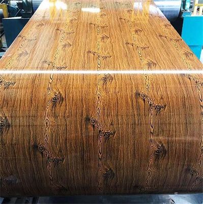 ASTM 표준 목탄 곡물 컬러 코티드 갤바니지드 스트립 코일 PPGI 스틸 코일 for Roofing Sheet SIRM 인증 및 승인