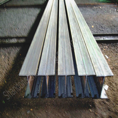 ASTM A36 150*75*5*7mm H 빔, 절단 온도 롤 기술