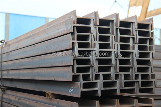 150*75*5*7mm 장과 용접형 프라임 ASTM A36과 함께 열 열로 굴린 철 H 빔