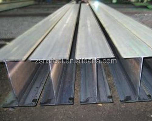 150*75*5*7mm 장과 용접형 프라임 ASTM A36과 함께 열 열로 굴린 철 H 빔