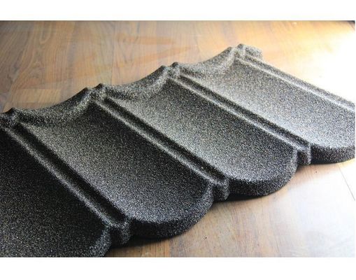 2.7kg/pcs Nutural Style 다채로운 돌 코팅 스틸 쉐인글스 빌라 건축물 지붕 잎