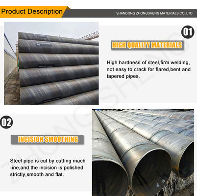 ASTM A53 1 1/4 스케줄 40 둥근 탄소 강철 파이프