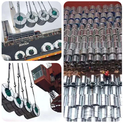 공급 0.12mm-0.6mm Dx51d G550 컬러 코팅 스틸 선화 스틸 코일 롤 PPGL PPGI 가루화 스틸 원료