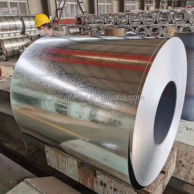 콜드 롤드 기반 스틸 판매 DX51D JIS ASTM A653 SS340 일반 빅 스판글과 함께 핫 덤프 가લ્바니제 코일