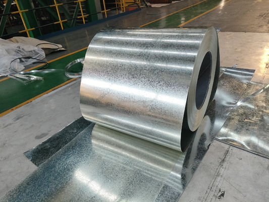 콜드 롤드 기반 스틸 판매 DX51D JIS ASTM A653 SS340 일반 빅 스판글과 함께 핫 덤프 가લ્바니제 코일
