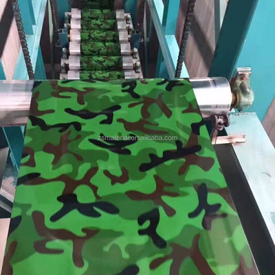 전차로 칠한 젤리화 PPGI 코일 JIS/BS/EN/ASTM 표준과 100-1500MM 폭의 컬러 코팅 스틸 코일