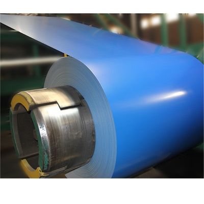 전차로 칠한 젤리화 PPGI 코일 JIS/BS/EN/ASTM 표준과 100-1500MM 폭의 컬러 코팅 스틸 코일