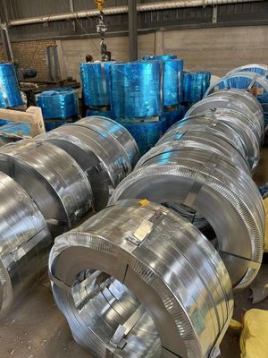 고온 롤링 기반 기술 1.85 * 250MM 구조 가연 철강 스트립 코일 스트립 플레이트 건물