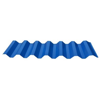 600-1100mm 너비 완전 단단한 트라페소이드 0.25mm 두께 강철 타일 호러비드 강철 표준 색상 높이 잎당 지붕
