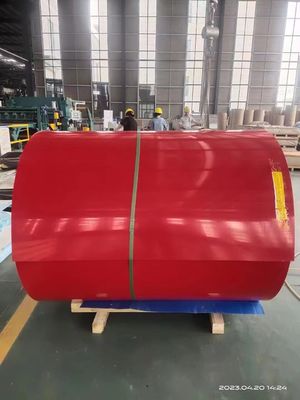 이중 색상 PPGI 철판 Z40 15/20 전면 페인트 된 진열 스틸 코일
