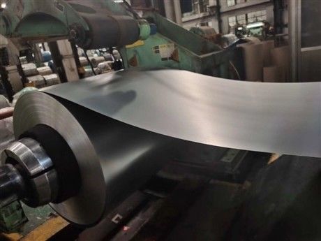 금속 포장 고강도 Ts275로 접힌 틴플릿 코일 광택 은 판 코팅 0.15-0.45mm 너비