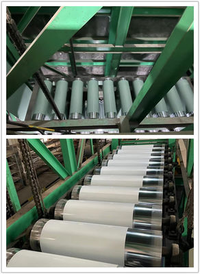콜드 롤링 진료 스틸 20/10 um 코팅 1200mm 크기의 PPGI 전 페인트 코일 월 매출량 10 000 톤