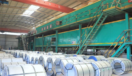 콜드 롤링 진료 스틸 20/10 um 코팅 1200mm 크기의 PPGI 전 페인트 코일 월 매출량 10 000 톤