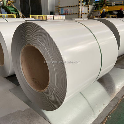 24 가이즈 dx53 0.12mm 두께 색상 코팅 진열 스틸 코일 허용 ± 1% 및 너비 600-1250mm 당신의 요구 사항에