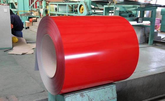 914mm PPGI RAL 9003 RAL 5052 컬러 코팅 진열 스틸 코일