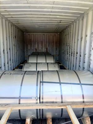 스테인리스 스틸 냉 laminated 스틸 장 2B 끝 코일 1000mm 1250mm 1500mm 너비