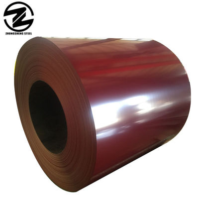 600-1250mm 너비 컬러 코일 코팅 컬러 코팅 스틸 시트 코일 RAL 컬러