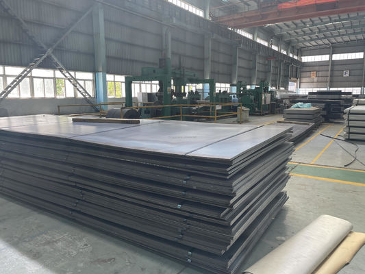 Q345 ASTM A36 10mm 12mm 16mm 두께 맞춤형 길이의 산업용 용도로 열로 굴린 탄소 철강판