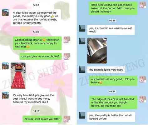 맞춤형 너비 색상 PPGI 가루화 된 철강 코일 시트 화이트보드 표준 패키지