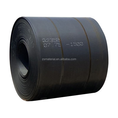 프라임 Q345 S235 SS50 SS400 SK5 SPCC 핫 콜드 롤링 DC01 HI 저탄소 철 코일 굽기 서비스 600-2000mm 너비