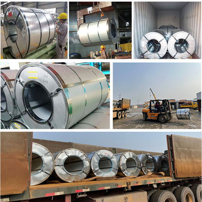 DX51D z275 ASTM/AISI/SGCC/CGCC/TDC51DZM/TDC52DTS350GD/TS550GD 코팅 Z181-Z275과 함께 열로 담긴 GI 진열제철 코일