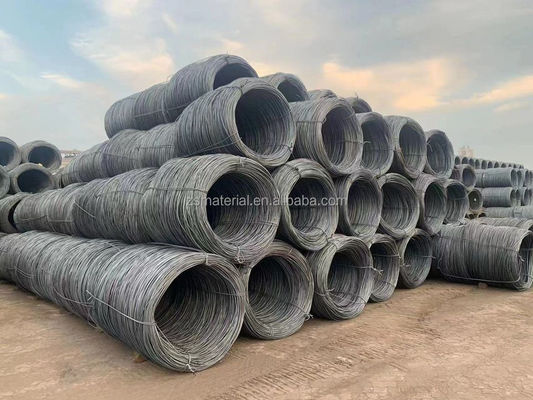 ASTM 표준 Q195 MS 손톱 제조용 저탄소 강철 철자리 5.5mm 6.5mm 8mm 철자리 Q195/Q235/SAE1006-1008 사용자 정의 MS
